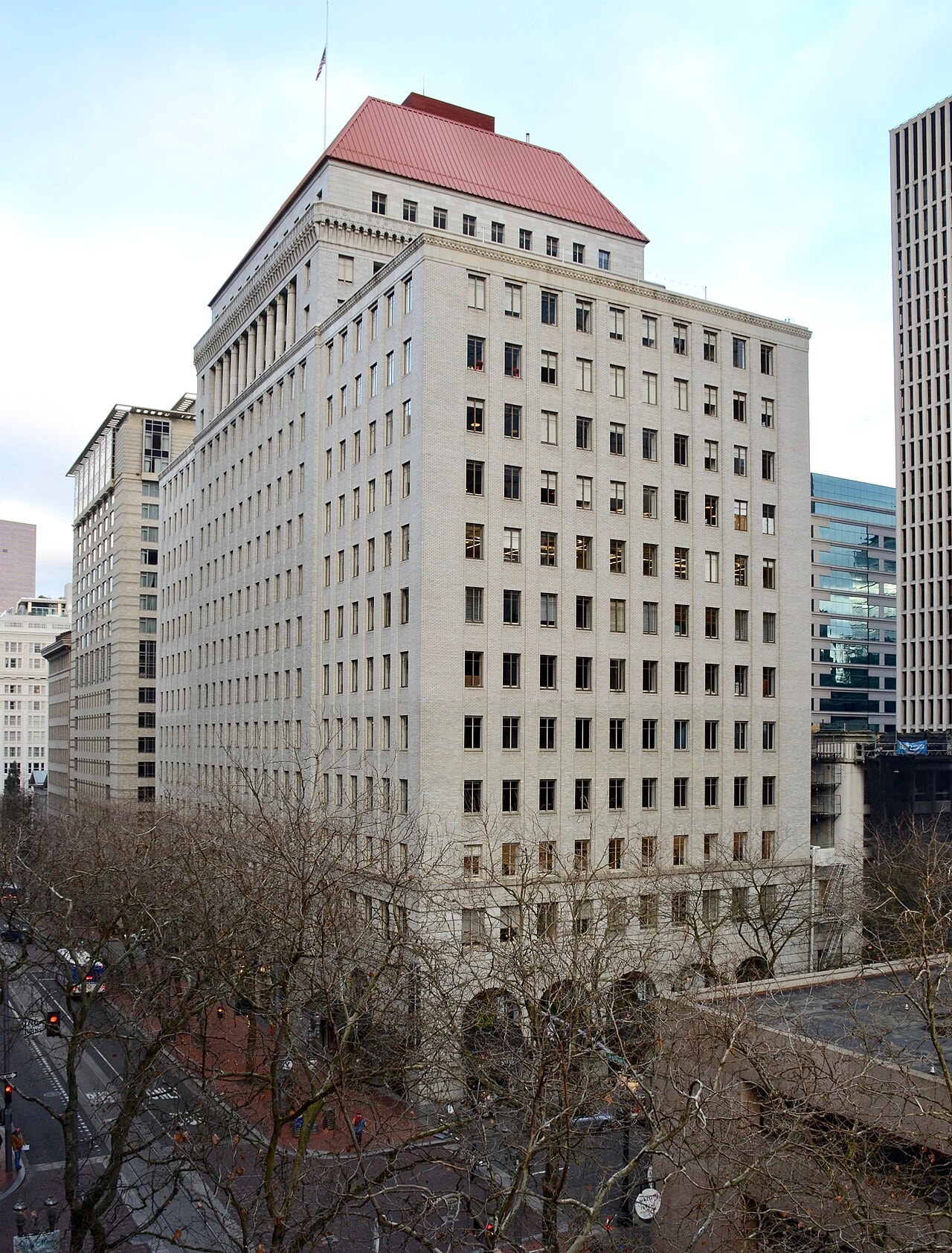 Beaux-Arts Corner Tower — Eco-Green Cleaning Services account in Portland, OR