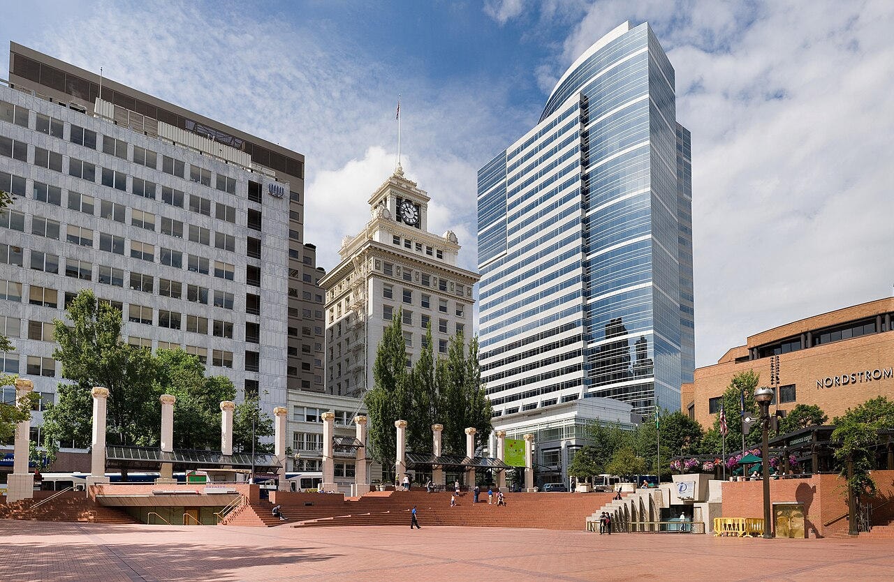 Pioneer Courthouse Square — Eco-Green Cleaning Services account in Portland, OR